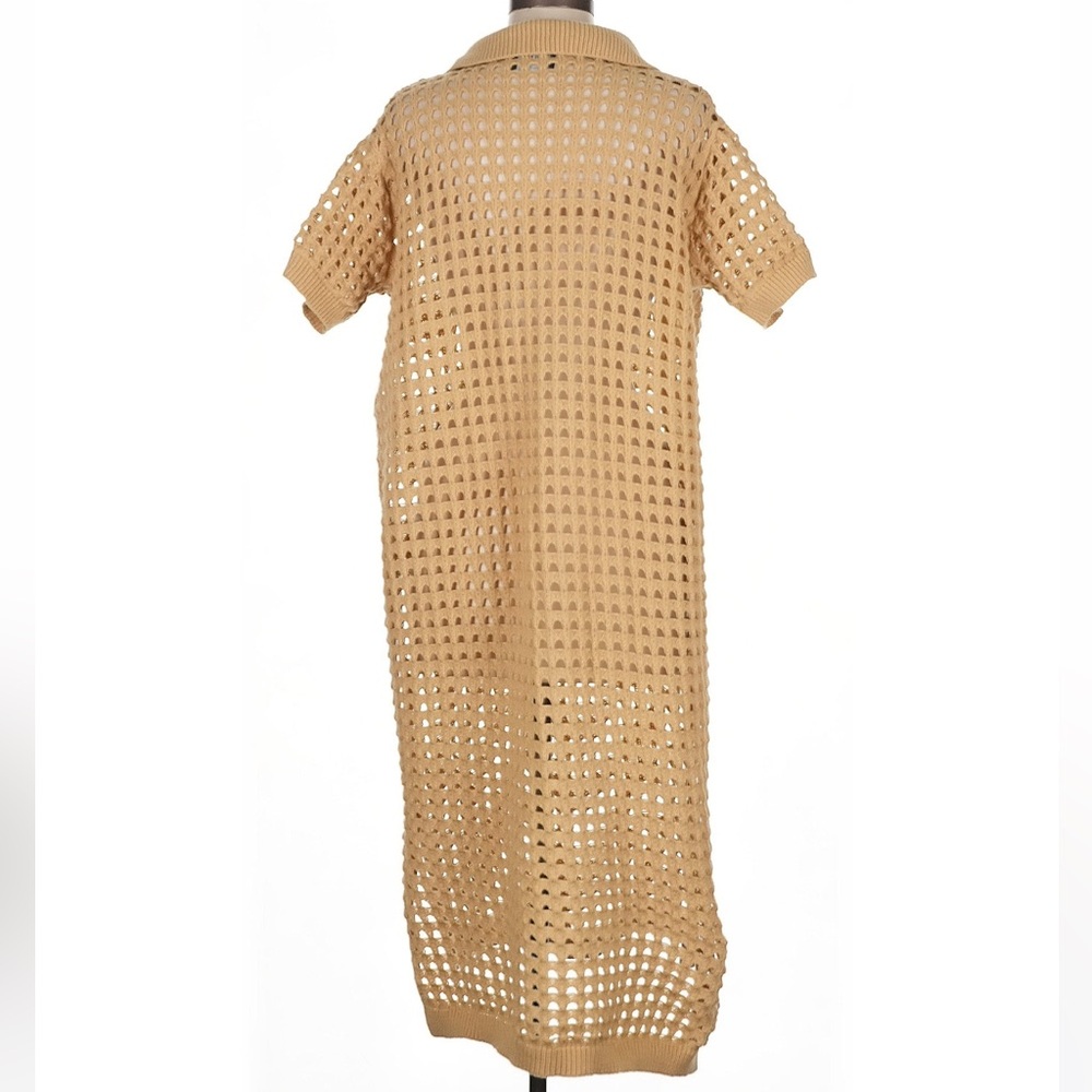 Dressed in Lala Soul Stuff Knit Dress in Tan - Picture 8 of 12
